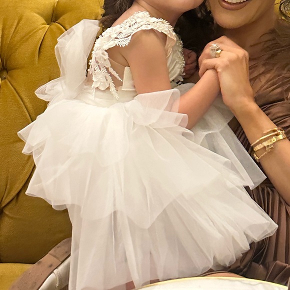 Tulleen 2T Carnelian Embroidered dress - Picture 8 of 8